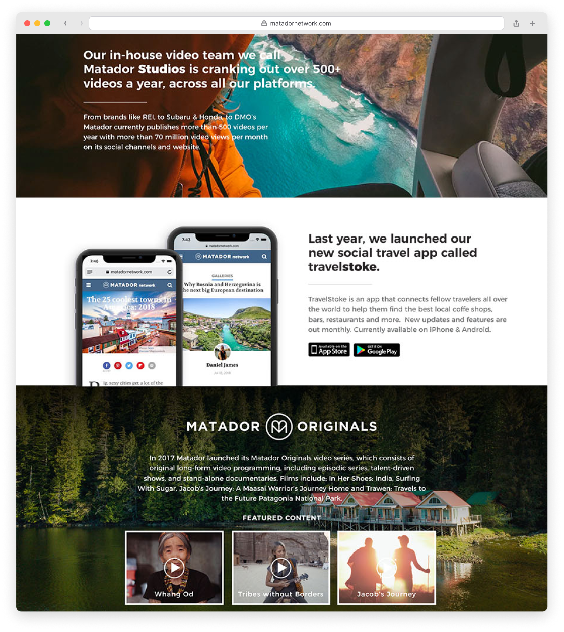 Matador Network campaign